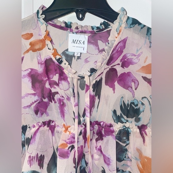 MISA Viola Blouse- Size Small 🌸🌺 - Picture 10 of 11